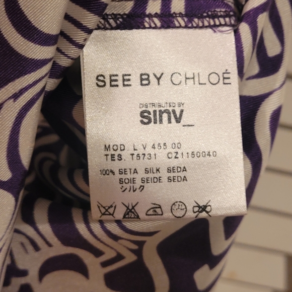 See by Chloe silk dress, size 2 - Picture 5 of 7